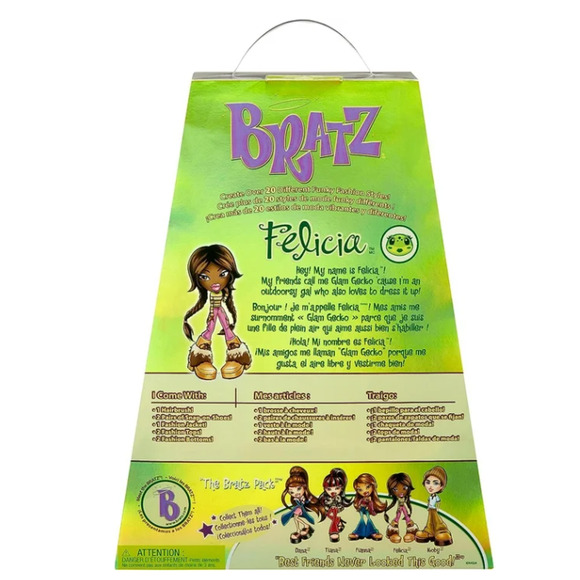 Bratz Original Fashion Doll Felicia Series 3 With 2 Outfits and Poster  NWT - Picture 5 of 5